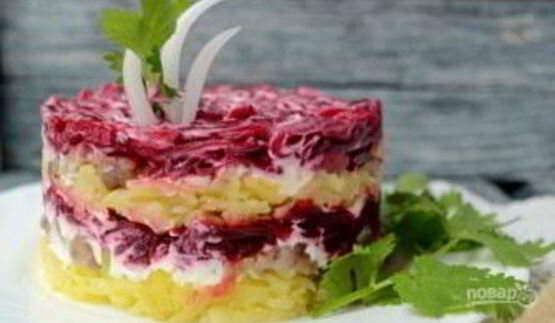 салат под шубой классический