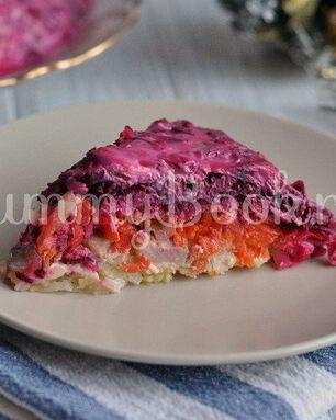 Салат сельдь под шубой