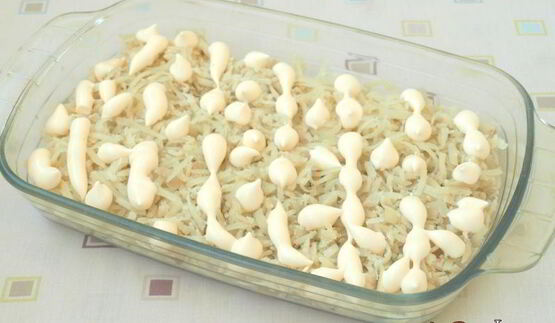 сельдь под шубой с яблоком