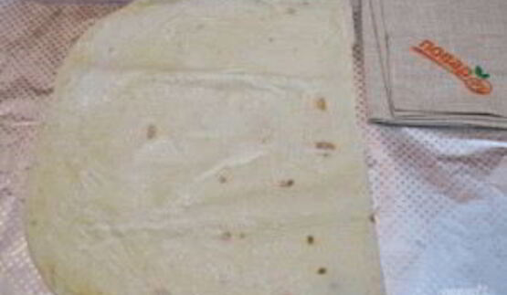 сельдь под шубой в лаваше