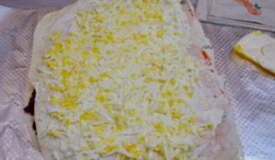 сельдь под шубой в лаваше