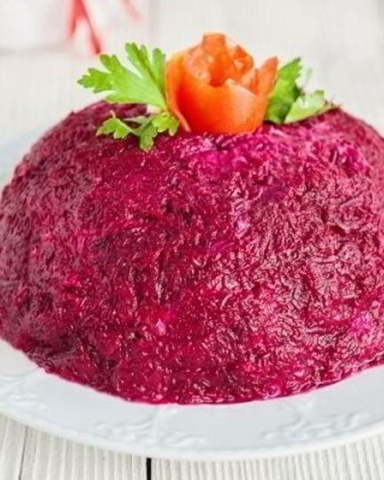 Рецепт селедки под шубой без картошки с яблоком