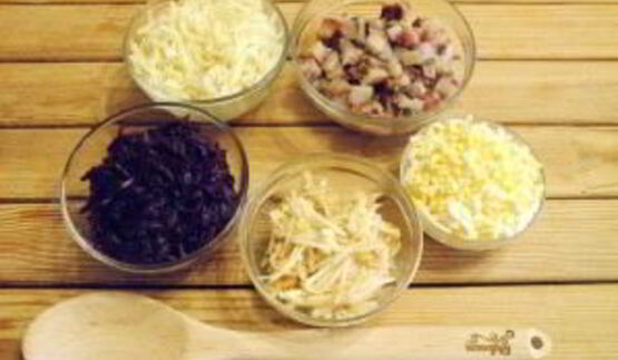 селедка под шубой без моркови