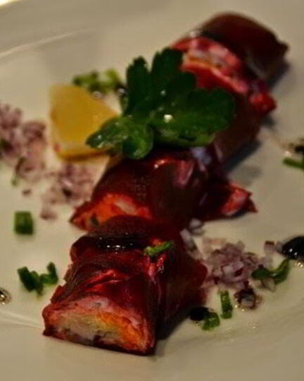 Рецепт селедки под шубой с горчичным соусом