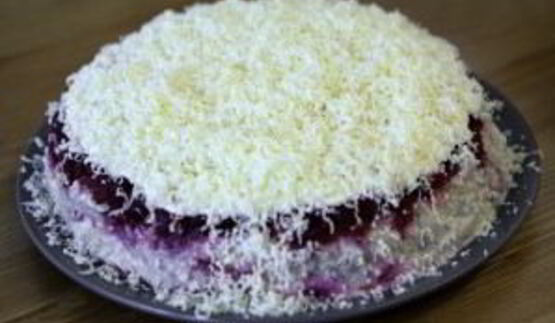 селедка под шубой с сыром