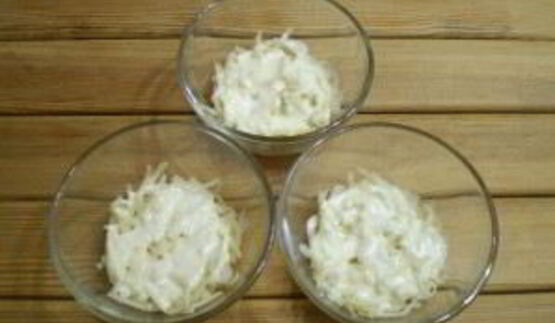 вегетарианская селедка под шубой с нори