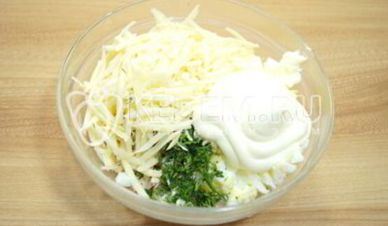 салат с курицей шарм