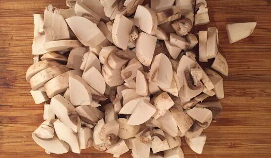 салат с ростбифом в деревенском стиле