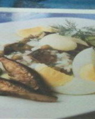 Салат со шпротами Старая Рига