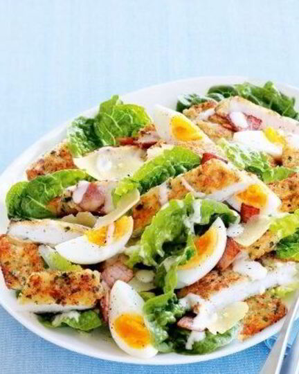 Рецепт новогоднего салата цезарь