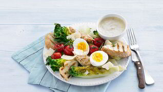 Салат цезарь