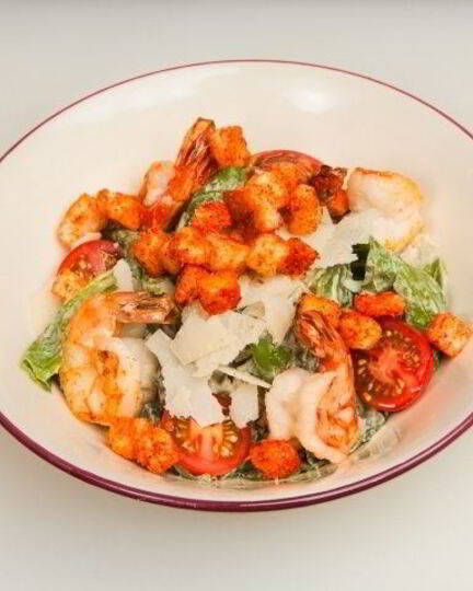 Рецепт салата цезарь без курицы