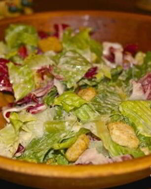 Салат Цезарь классический простой