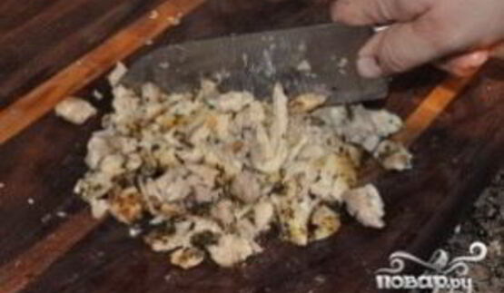 салат цезарь настоящий