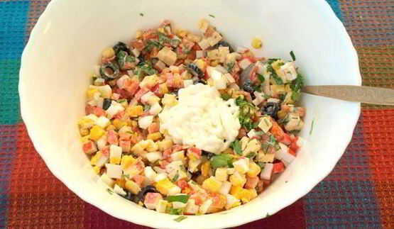 салат византия