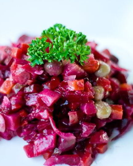 Рецепт постного винегрета