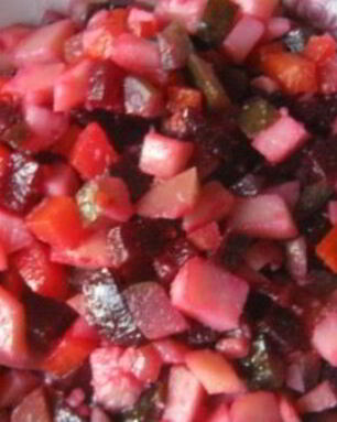 Винегрет постный по-русски