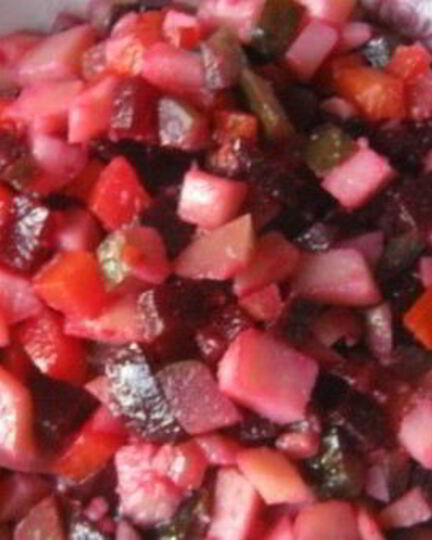 Рецепт винегрета постного по-русски