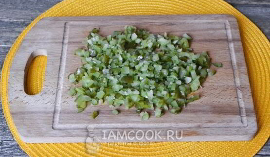 винегрет с горошком и капустой