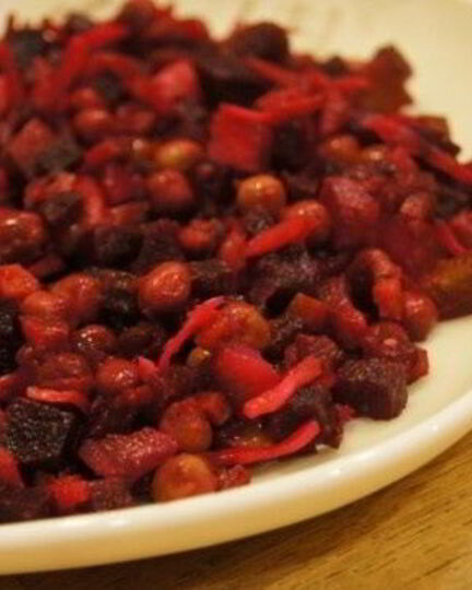 Рецепт винегрета с квашеной капустой