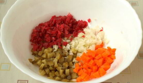 винегрет с тюлькой