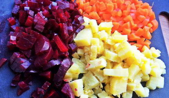 винегрет со шпротами