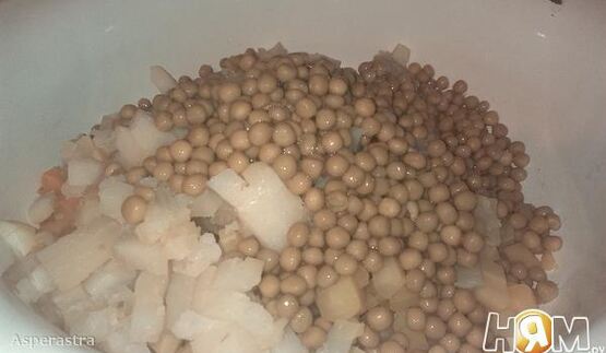 желтый винегрет