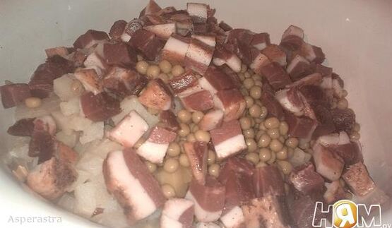 желтый винегрет