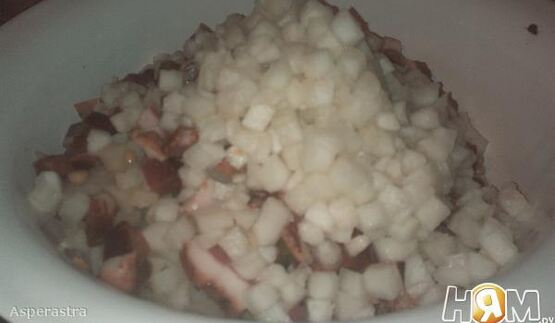 желтый винегрет