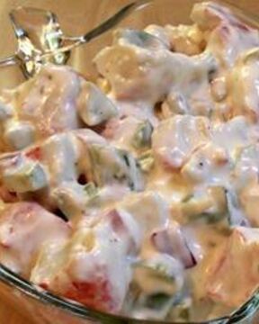 Вкусный салат с крабовыми палочками