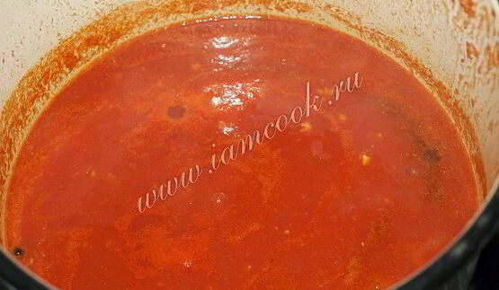 домашний томатный соус