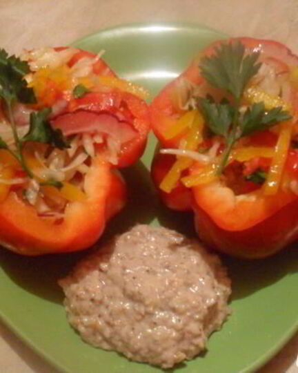 Рецепт орехового соуса для овощного салата