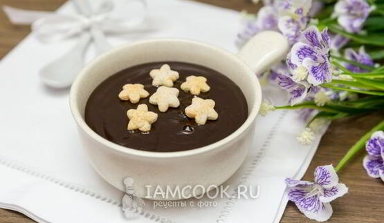 шоколадный соус на вареной сгущенке