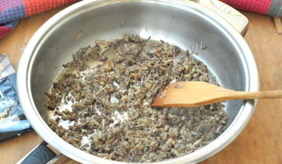 сливочный соус с грибами