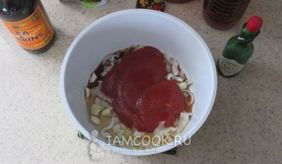 соус для шашлыка томатный с медом