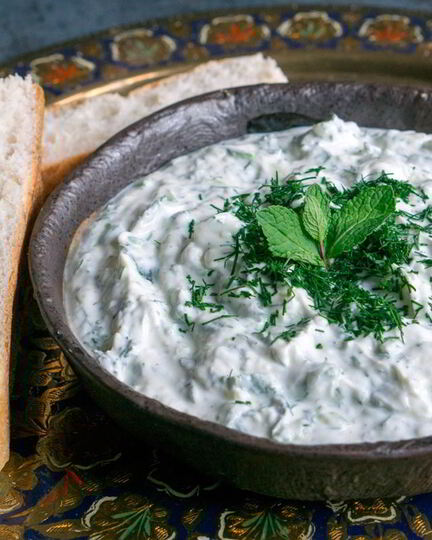 Рецепт соуса дзадзики