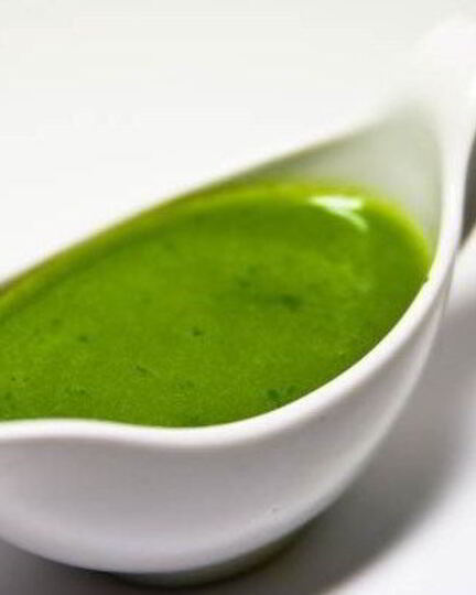 Рецепт соуса с водяным крессом на основе голландеза