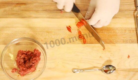 тартар из говядины