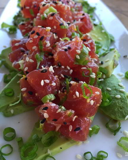 Рецепт тартара из тунца с авокадо