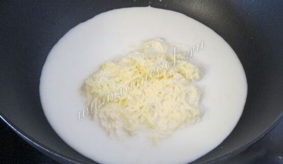 сливочно сырный соус