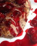 Вишневый соус с петрушкой к мясу