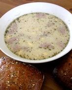 Белый борщ польский