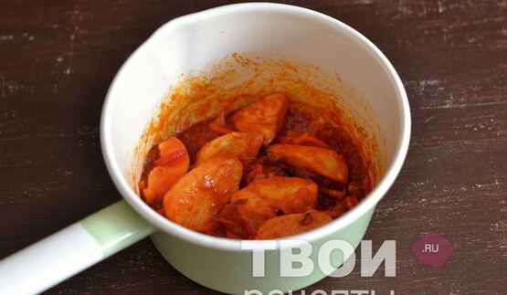 борщ без капусты