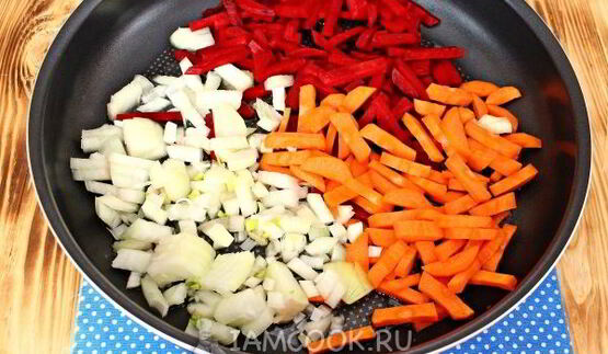 борщ без картошки с фасолью