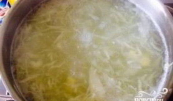 борщ из куриного филе