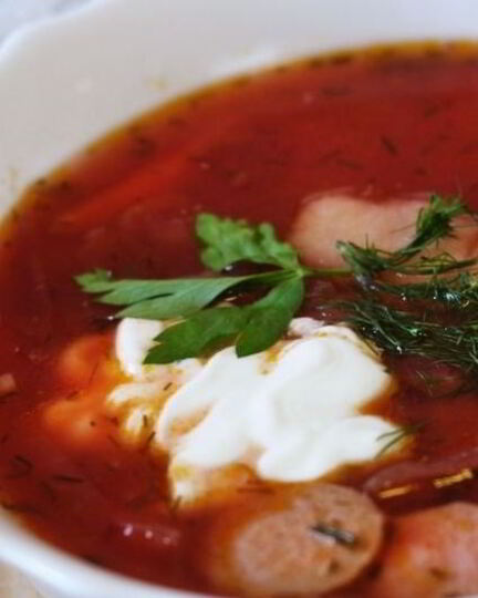 Рецепт борща по-львовски