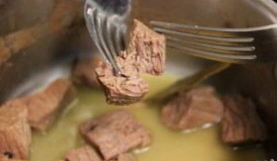 борщ с говядиной