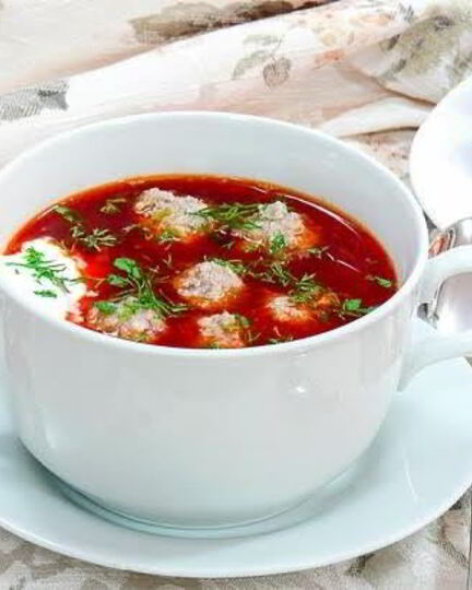 Рецепт борща сибирского