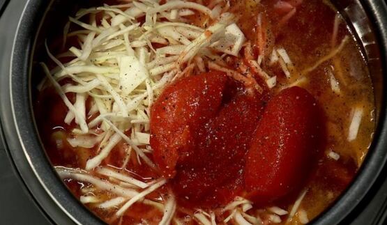 борщ в мультиварке