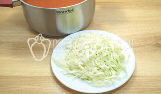 постный борщ с фасолью